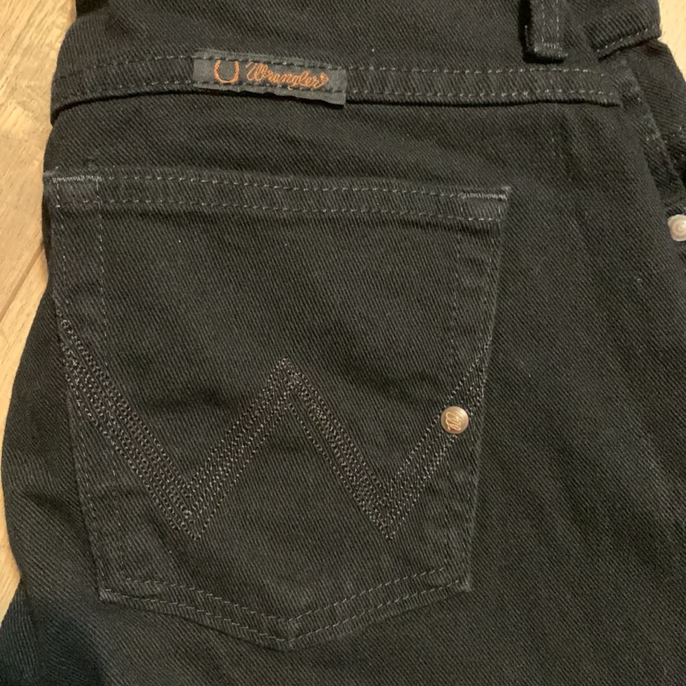 Wrangler Q baby black jeans 5/6
